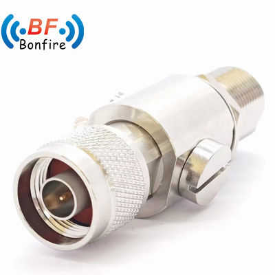 Protector de sobretensiones de RF 3G 698-3800MHz F-F 50ohm Detenedor de rayos 4.3-10-M a 4.3-10-F