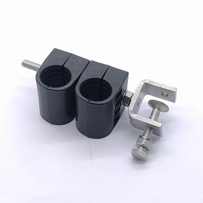 0.410kg Paquete Peso bruto 1/2&quot; y 7/8&quot; Agrafadores de cable doble de agujero único