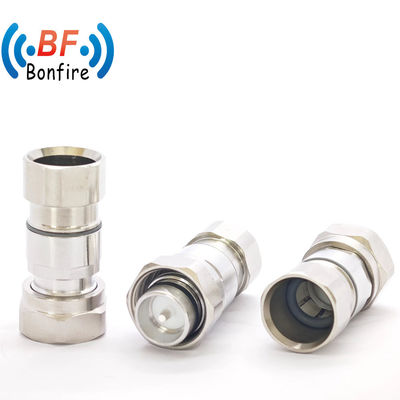 4.3-10-M Conector coaxial de RF para cables de salto de 1/2 &quot;incluida la tabla de datos de cables coaxial