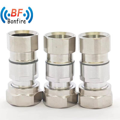4.3-10-M Conector coaxial de RF para cables de salto de 1/2 &quot;incluida la tabla de datos de cables coaxial