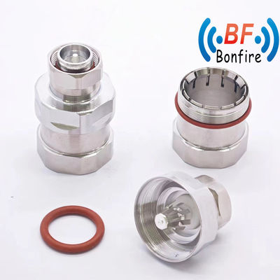 Conector coaxial de 7/8&quot; de cable flexible con conector masculino RF con IP 67