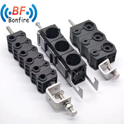 Clampada de cable de plástico para cable de RF Véase la tabla de datos a continuación Opciones personalizadas