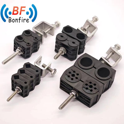 Construcción de agujero único Tipo Rru Abrangador de cable de fibra eléctrica Abrangador de alimentación Producción OEM/ODM