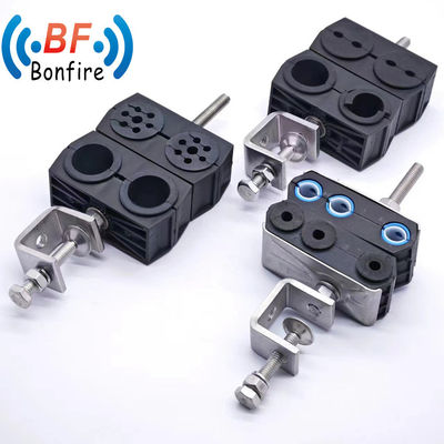 Clampas de doble cable RF en acero inoxidable para el paquete Tamaño 15.00cm * 6.00cm * 1.50cm