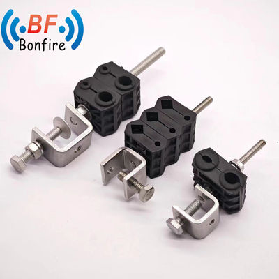 7/8&quot; cable RF tipo O agujero único pinza de cable único con tipo de construcción