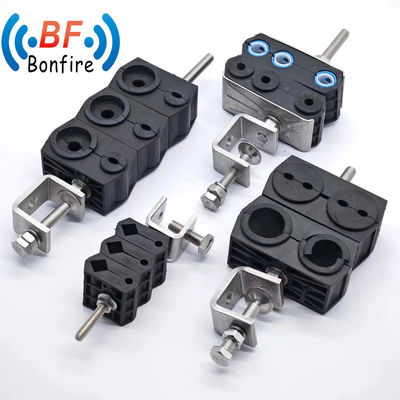 7/8&quot; cable RF tipo O agujero único pinza de cable único con tipo de construcción
