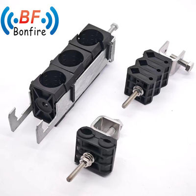 6 Way Flexline Fibra Óptica Doble de alimentación de la abrazadera para el cable de 4.0-7.0 mm Orden de prueba aceptada