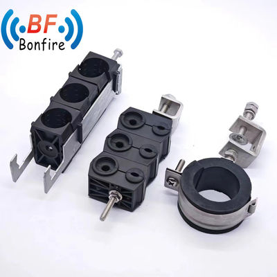 6 Way Flexline Fibra Óptica Doble de alimentación de la abrazadera para el cable de 4.0-7.0 mm Orden de prueba aceptada