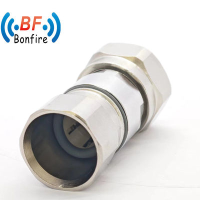 Conector de RF de baja Pim 7.5GHz 716 Femenino para 1/2 de cable ordinario y cumplimiento completo de RoHS