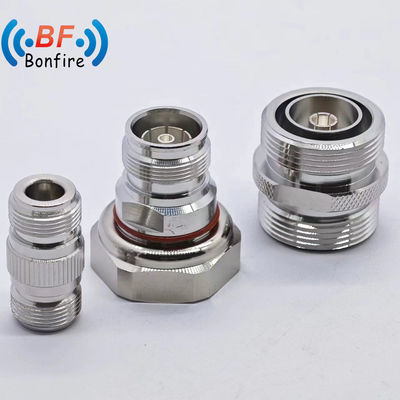 Conector de telecomunicaciones bajo Vswr DC-4GHz Mini N Conector de RF Adaptador N Hombre de 7/16 N Hombre