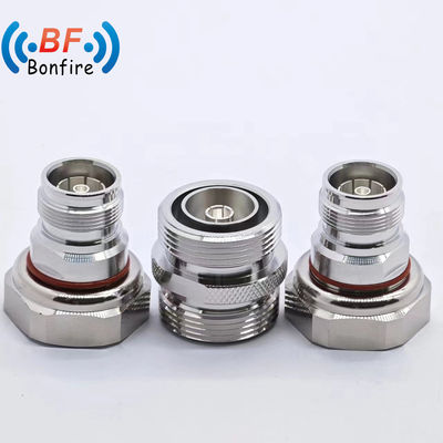 Adaptadores de cable coaxial de baja pérdida personalizados DC-4GHz DIN de tipo masculino femenino