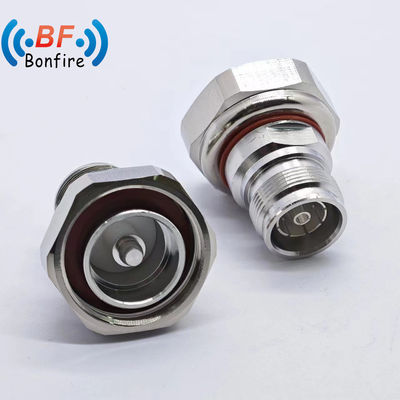 Conector de RF 4.3-10 Hombre a 7/16 DIN Hembra Tipo recto LJQ-XXXXX