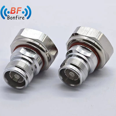 Conector de RF 4.3-10 Hombre a 7/16 DIN Hembra Tipo recto LJQ-XXXXX