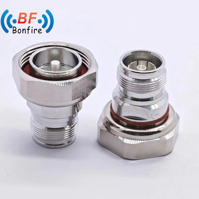 Conector de RF de Pim bajo -160dbc DC-4GHz 4.3/10 Adaptador de RF masculino a N femenino para materiales