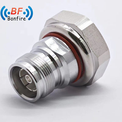 Conector de RF de Pim bajo -160dbc DC-4GHz 4.3/10 Adaptador de RF masculino a N femenino para materiales
