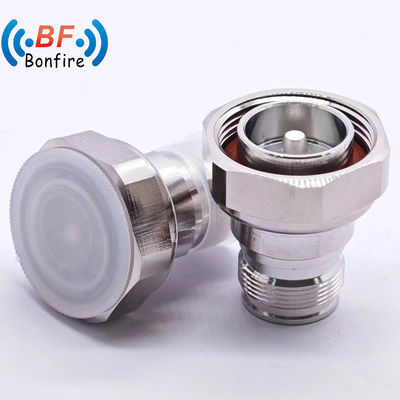 Conector de RF de Pim bajo -160dbc DC-4GHz 4.3/10 Adaptador de RF masculino a N femenino para materiales