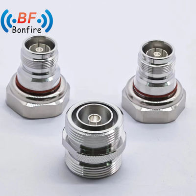 Conector de RF de Pim bajo -160dbc DC-4GHz 4.3/10 Adaptador de RF masculino a N femenino para materiales
