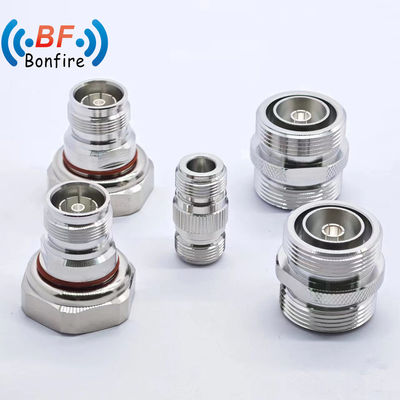 Conector de RF de Pim bajo -160dbc DC-4GHz 4.3/10 Adaptador de RF masculino a N femenino para materiales