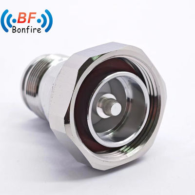 LJQ -XXXXX Conector de RF DC-4GHz Bajo Vswr DIN Hombre a 4.3/10 Adaptador de RF Hombre a Hembra