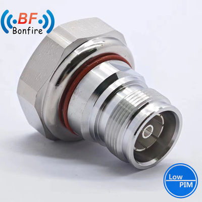 Conector de RF a prueba de agua DC-4GHz -155dbc N Femenino a 4.3-10 Hombre Adaptador de RF IP 67