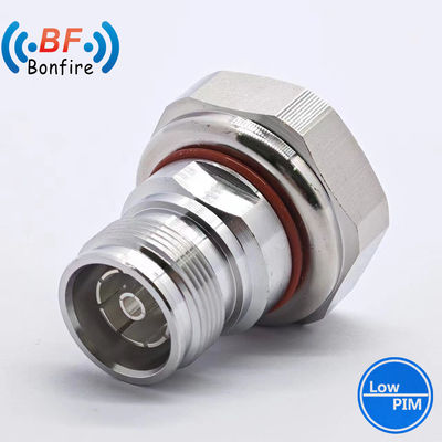 Conector de RF a prueba de agua DC-4GHz -155dbc N Femenino a 4.3-10 Hombre Adaptador de RF IP 67