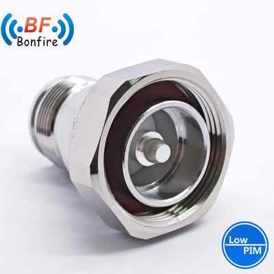 Conector de RF a prueba de agua DC-4GHz -155dbc N Femenino a 4.3-10 Hombre Adaptador de RF IP 67