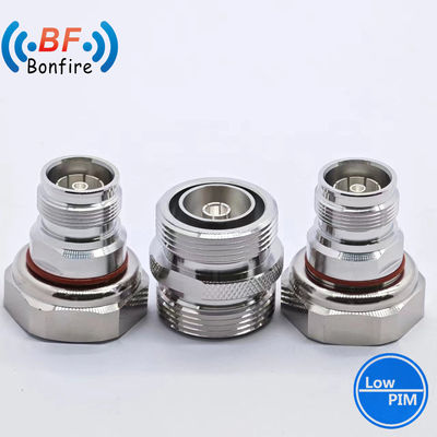 Conector de RF a prueba de agua DC-4GHz -155dbc N Femenino a 4.3-10 Hombre Adaptador de RF IP 67