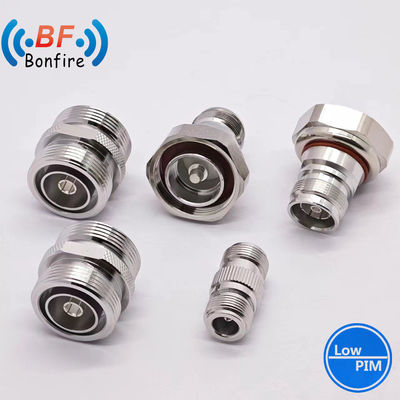 DC-4GHz N Conectores RF de conexión recta para 1/2 cable Pim -155dbc LJQ -XXXXX