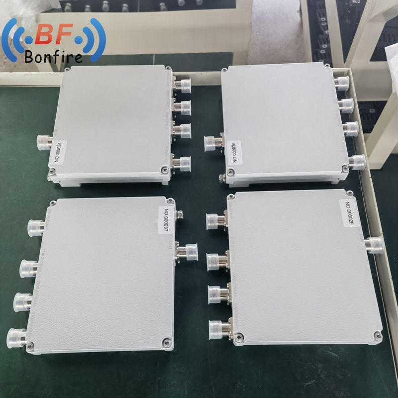 Cuadplexador de RF para GSM Dcs 3G LTE DIN-Femina 4.3-10f Interfaz HL-1727-847701 843301
