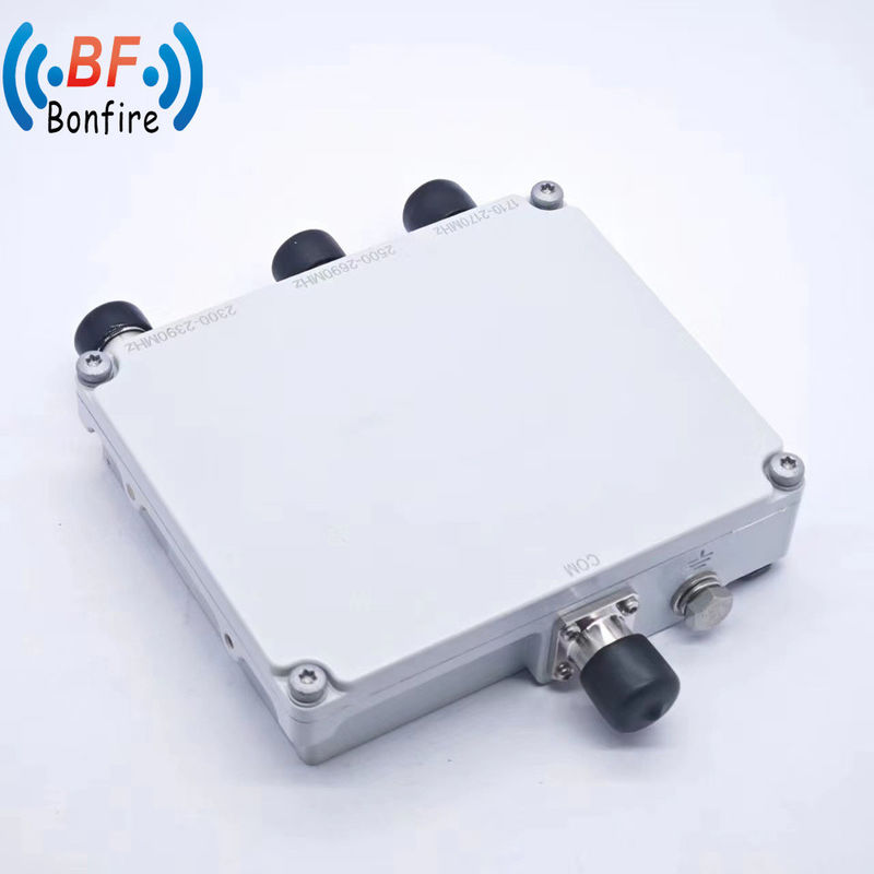 1710-2170MHz 2300-2690MHz RF Diplexor de Pim bajo con N conector femenino Combinador de 4 vías
