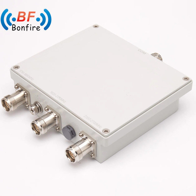 1710-2170MHz 2300-2690MHz RF VHF Combinador de banda doble N Tipo femenino para la seguridad pública
