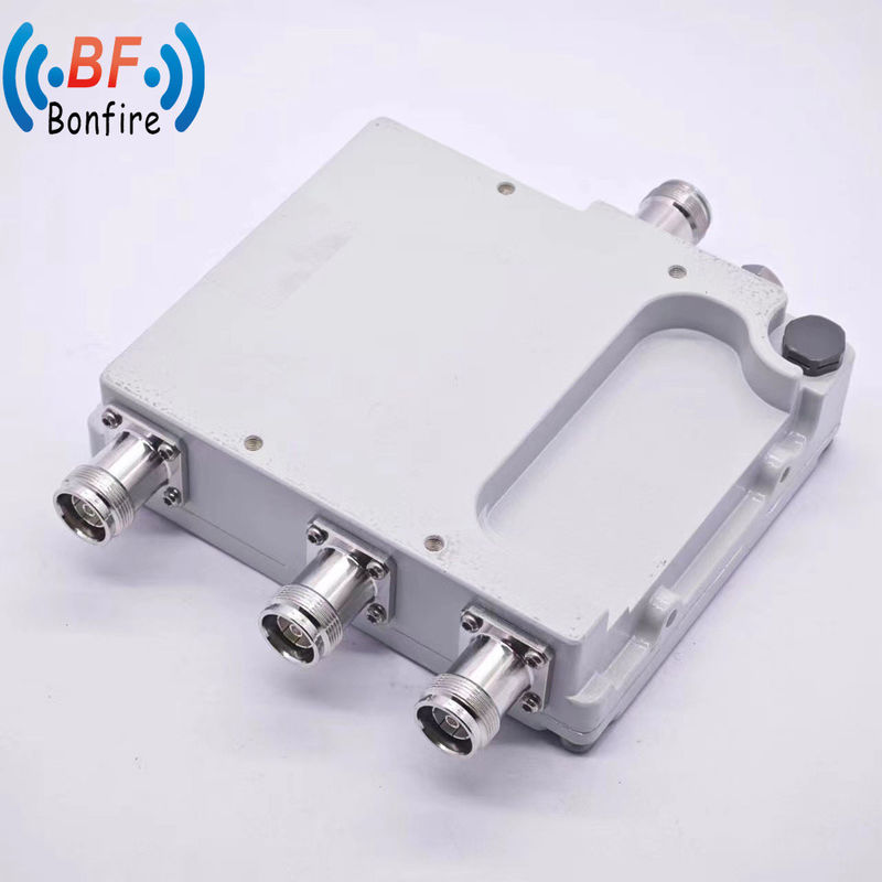 1710-2170MHz 2300-2690MHz VHF UHF Band RF Duplexor Diplexor con interfaz femenina SMB