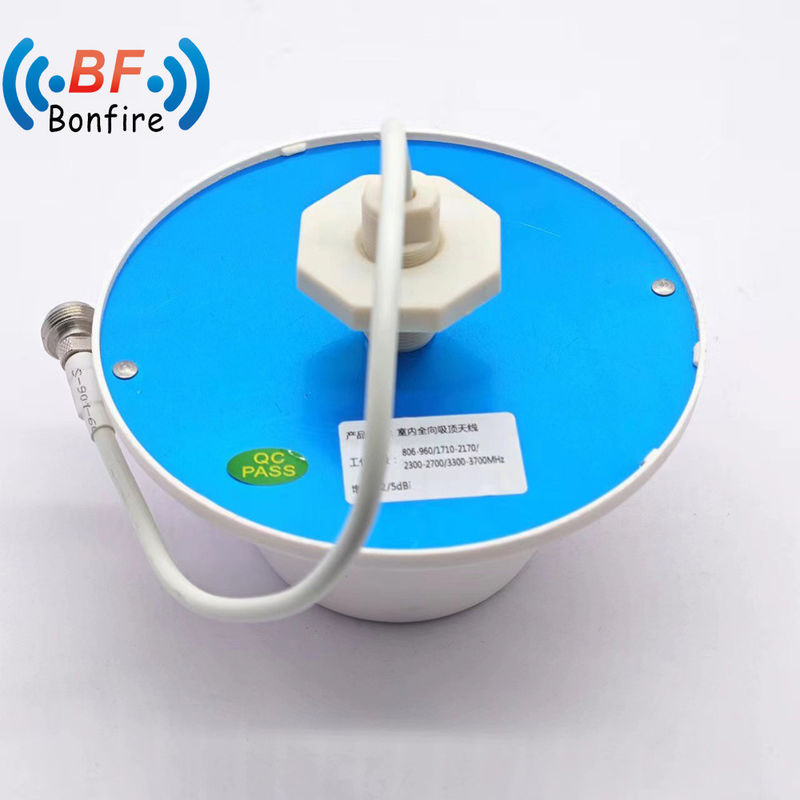 Forma de la estructura de la antena de cable para 698-806 806-960 1710-2700 3300-4000MHz RF montado en el techo