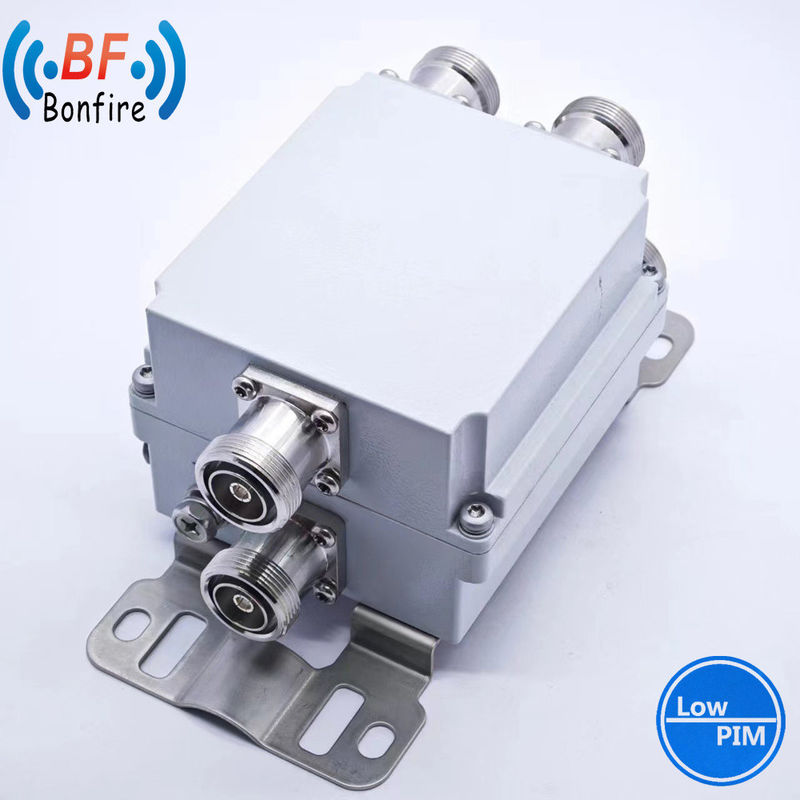 Combinador duplexador de banda ancha de RF para sistema de radar 1710-2170MHz 2300-2690MHz Pim bajo 7/16DIN Femenino