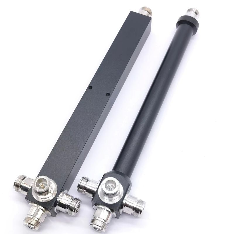 Ultra banda ancha 2/3/4 Way Low Pim Reactivo High Power Splitter para 698-4200MHz N F