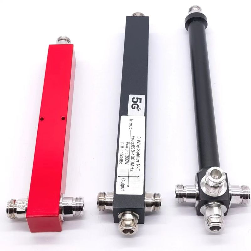 N-F 2/3/4 Way Das Ibs Splitter de energía reactiva de bajo Pim 617-4000MHz 0.510kg 617-4000MHz