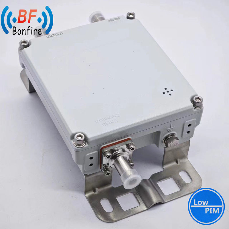 Gris 1710-2170MHz 2300-2690MHz RF Combinador duplexer de cavidad Pim baja N Tipo femenino para comunicación