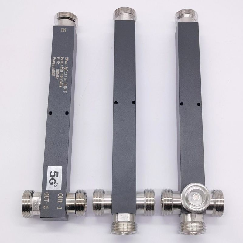 GFQ-0738-X3301 698-3800MHz DIN F 2/3/4 Way Low Pim Reactive Power Splitter para el DAS