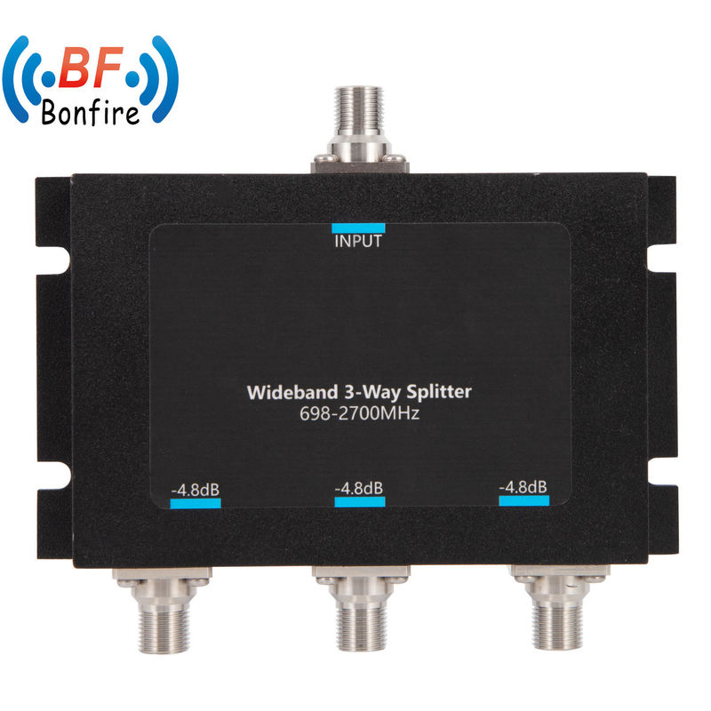 3 Direcciones de banda ancha de RF Micro Splitter para comunicación en interiores GFQ-WD0727-X1101