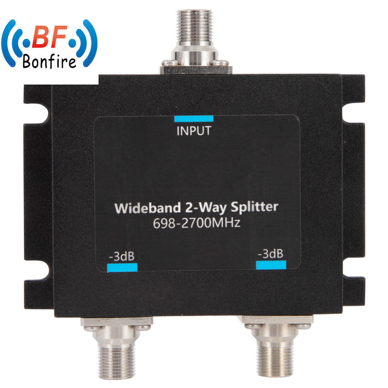698-2700MHz banda ancha de 2 vías Micro-Stripe Splitter 3dB 50W NF paquete Peso bruto 0,190kg