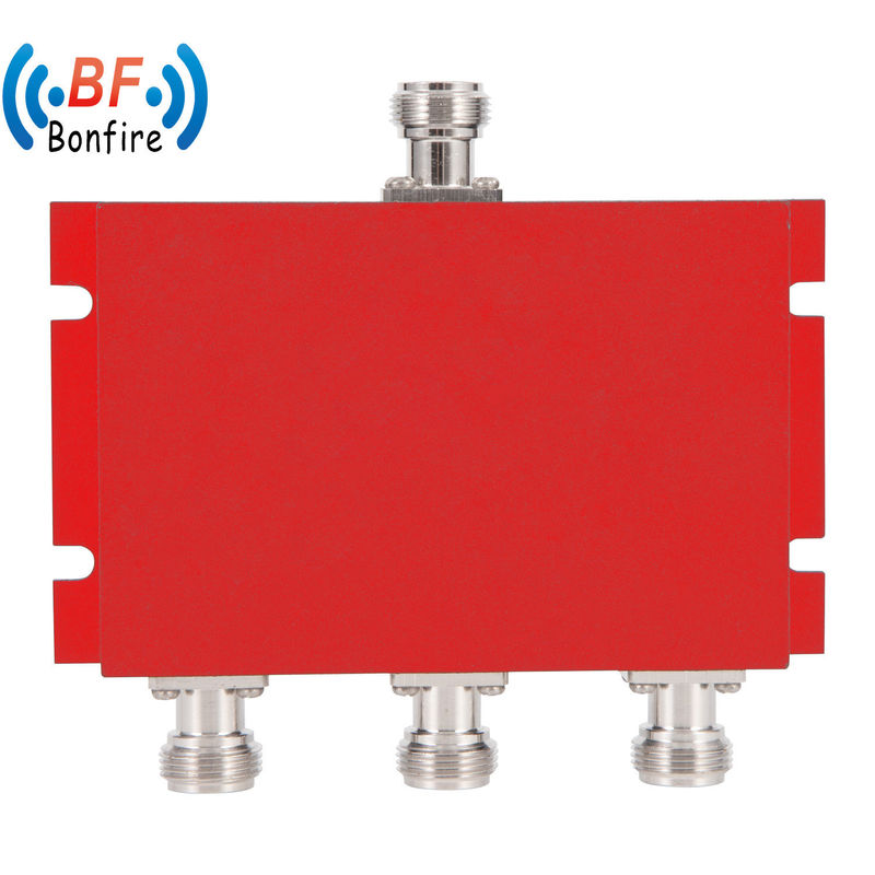 136-174MHz 3 Way Red RF Micro Strip Power Divider Divididor UHF VHF con capacidad en interiores