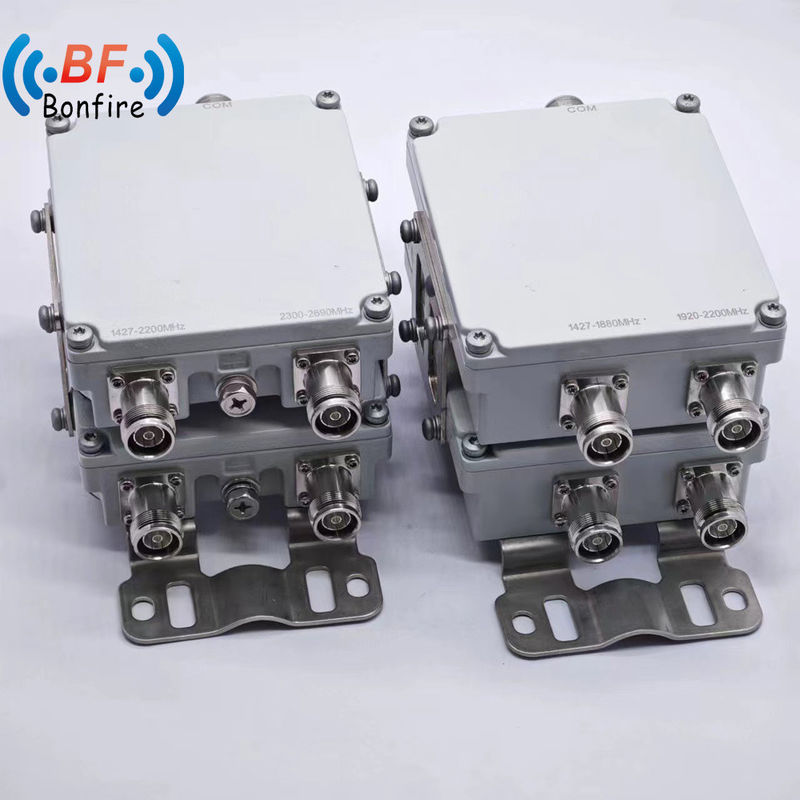 Diplexer RF Triplexer Combiner 200W Pim bajo 4.3-10 paquete femenino peso bruto 1.500kg