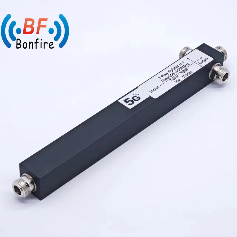 OEM/ODM 617-4000MHz de banda ancha 3 Way Reactive Power Splitter para las telecomunicaciones 5g