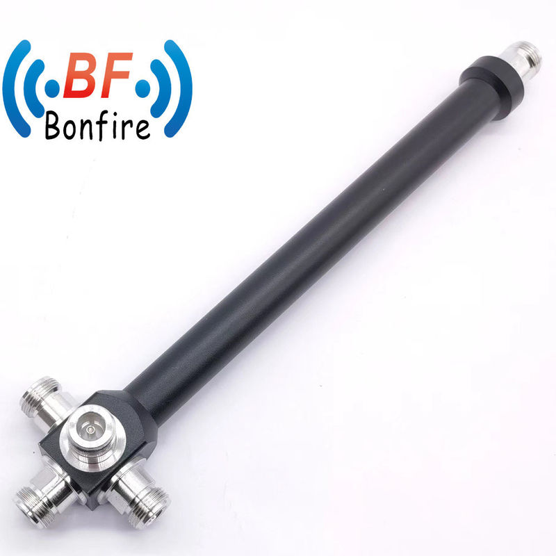 4 Way Power Splitter/ Divider SMA Femenino para el interior/exterior Las soluciones 617-4000MHz Gris