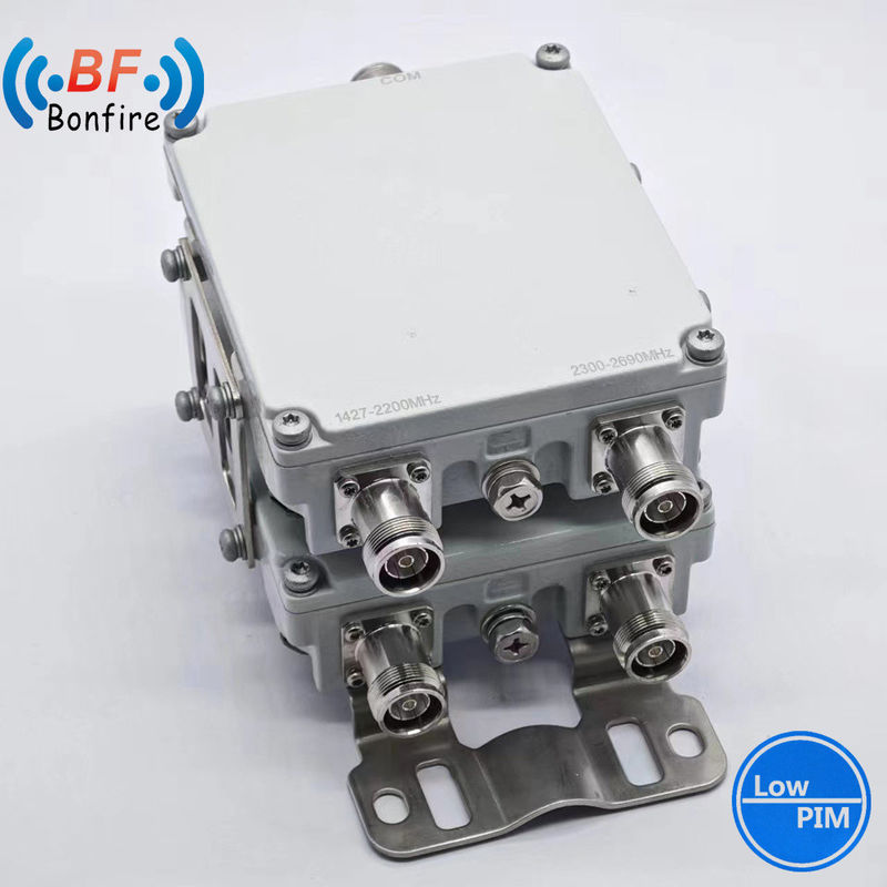 Solución 1710-1880 1920-2170MHz Triplexador RF Diplexador RF Multiplexador Combinador para Das Ibs