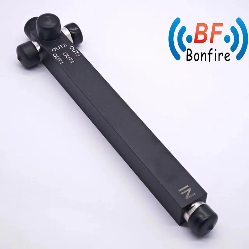 IBS/DAS Entrega 2400-6000MHz VHF UHF Divididor de energía de 4 vías RF Dividor de energía N Femenino