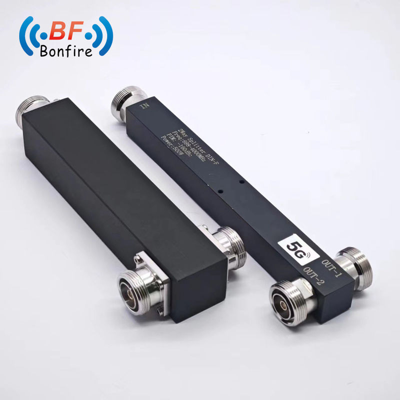 50W 2 Way Power Splitter N Femenino para sistema de emergencia UHF 617-4000MHz Baja frecuencia