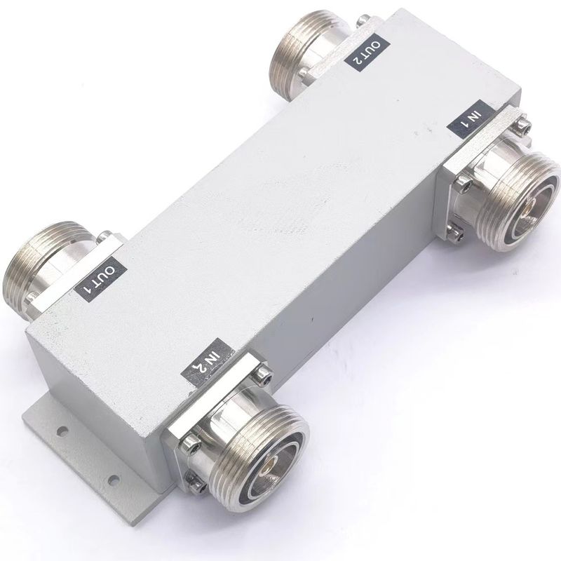 Interfaz DIN-F 2 en 2 fuera acoplador híbrido pasivo de RF para comunicación interna 617-3800