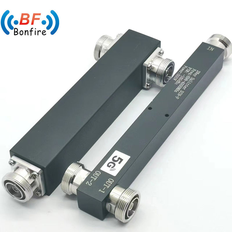 Personalizado ampliamente utilizado 2 Way N-Female Power Splitter para la seguridad pública VHF 698-3800MHz