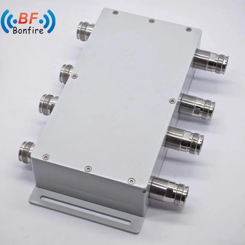 Combinador híbrido 617-3800MHz RF 4X4 acoplador híbrido con interfaz N-F/4.3-10-F/DIN-F